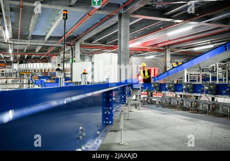 Ludwigsfelde, Allemagne. 01st Juin 2022. Drapeaux Avec Les Logos De ...