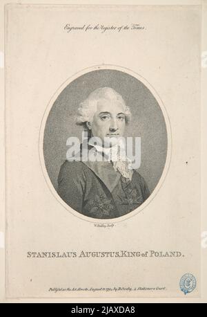 Stanislaus Augustus, roi de Pologne [Stanisław August Poniatowski] Ridley, William (1764 1838), B. Crosby (Londres) Banque D'Images