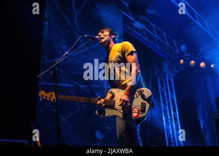 Cirque Zen en concert à Magnolia, Milan, sur 21 septembre 2014 Banque D'Images