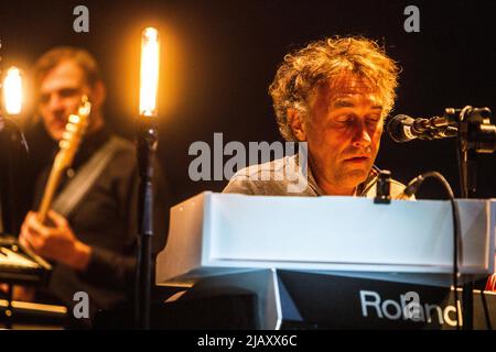 Yann Tiersen en concert à Milan sur 21 juillet 2014 Banque D'Images