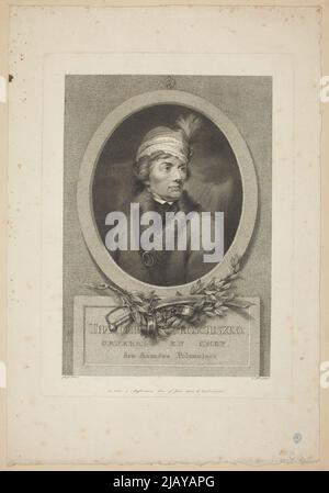 Thaddeus Kosciuszko. Général en chef, armées polonaises [Tadeusz Kościuszko] Josi, Christian (ca 1768 1828), Grassi, Josef (1757 1838) Banque D'Images