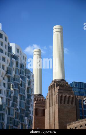 La station électrique de Battersea, Londres - 2022 Banque D'Images
