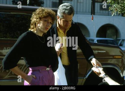 La coureuse roumaine Doina Melinte à Los Angeles, CA, États-Unis, 1984 Banque D'Images