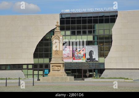 Musée Reiss Engelhorn à Mannheim, Hesse, Allemagne Banque D'Images