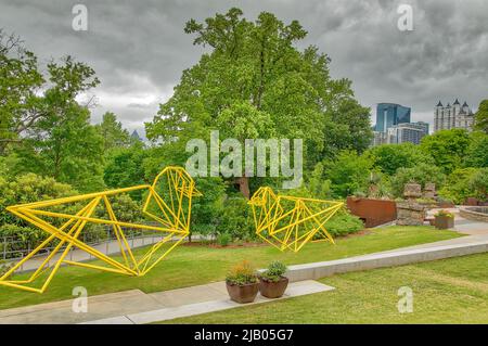 Jardin botanique d'Atlanta Banque D'Images