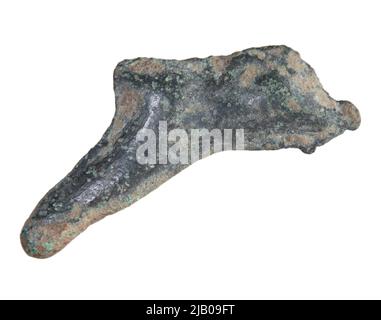 Grèce, Sarmacja, Olmia, V le début du 4th siècle av. J.-C., Dolphin Money, AE Mint Banque D'Images