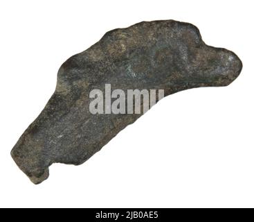 Grèce, Sarmacja, Olmia, V le début du 4th siècle av. J.-C., Dolphin Money, AE Mint Banque D'Images