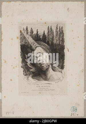 Adam Mickiewicz (1798 1955) Prophecy Zaleski, Bronis AW, Beillet Banque D'Images