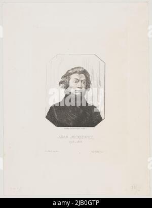 Adam Mickiewicz (1798 1955) Prophecy Zaleski, Bronis AW, Beillet Banque D'Images