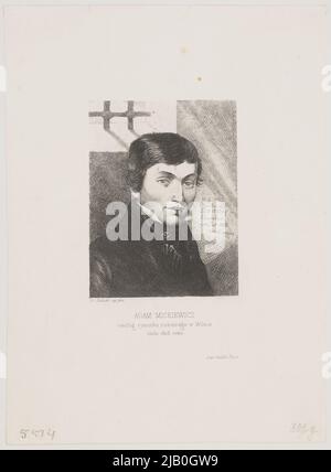 Adam Mickiewicz (1798 1955) Prophecy Zaleski, Bronis AW, Beillet Banque D'Images