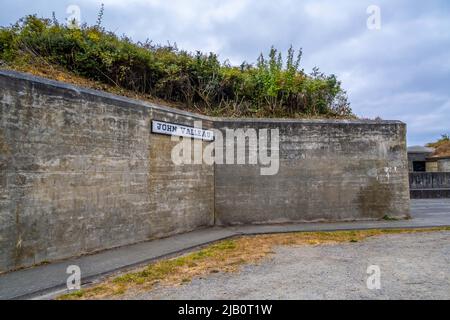 Île de Whidbey, WA, Etats-Unis - 20 août 2021 : le parc historique de fort Casey Banque D'Images