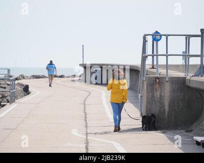 Sheerness, Kent, Royaume-Uni. 2nd juin 2022. Météo au Royaume-Uni : ensoleillé à Sheerness, Kent. Crédit : James Bell/Alay Live News Banque D'Images