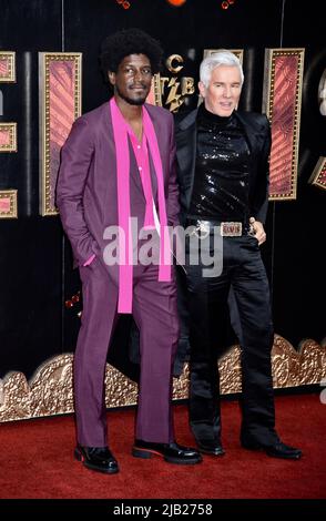 Labrinth, Baz Luhrmann, Elvis UK Special screening, BFI Southbank, Londres. ROYAUME-UNI Banque D'Images