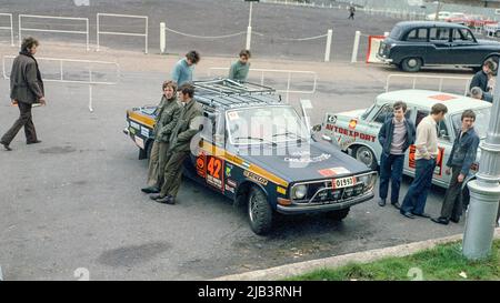 Rallye Volvo 144 coupe du monde 1970 Banque D'Images