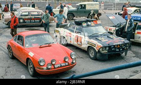 Vauxhall Ventura World Cup Rally 1970 Banque D'Images