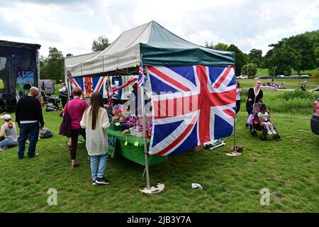 Jubilee Party dans le Parc Banque D'Images