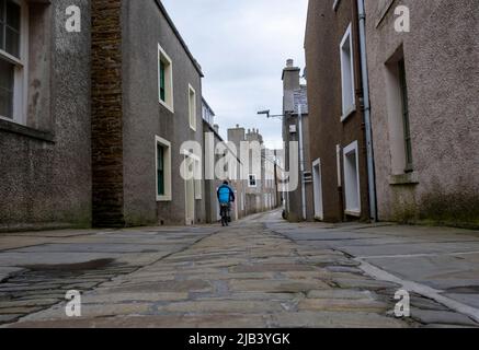 Dundas Street, Stromness, Orkney Islands, Écosse. Banque D'Images