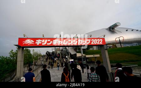 Dôme de Sapporo, Hokkaido, Japon. 2nd juin 2022. Vue générale, 2 JUIN 2022 - football : KIRIN Challenge Cup 2022 Match entre le Japon 0-0 Paraguay au Sapporo Dome, Hokkaido, Japon. Credit: SportsPressJP/AFLO/Alay Live News Banque D'Images