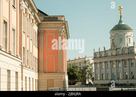 Place Am Alten Markt à Potsdam, Allemagne Banque D'Images