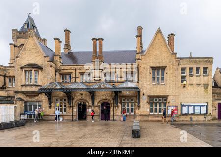 La gare centrale de Lincoln, Lincoln, Lincolnshire, Royaume-Uni Banque D'Images