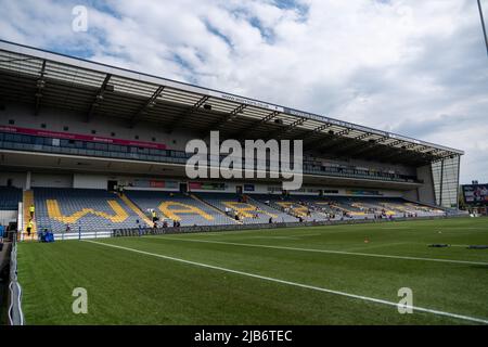 Worcester, Royaume-Uni. 03rd juin 2022. Sixways Stadium a précédé la finale Allianz Premier 15s entre Saracens Women et Exeter Chiefs Women au stade Sixways, à Worcester, en Angleterre. Marcelo Poletto/SPP crédit: SPP Sport Press photo. /Alamy Live News Banque D'Images