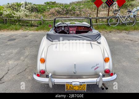 1956 Austin Healey 3000 Banque D'Images
