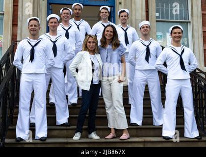 Photocall 'Anything Goes' tenu au WAC Arts, Belsize Park - arrivées avec: Felicity Kendal, Sutton Foster où: Londres, Royaume-Uni quand: 06 juillet 2021 crédit: Mario Mitsis/WENN Banque D'Images