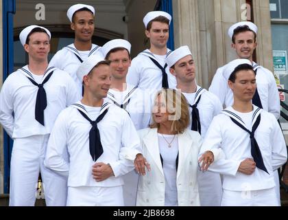 Photocall 'Anything Goes' tenu au WAC Arts, Belsize Park - arrivées avec: Felicity Kendal où: Londres, Royaume-Uni quand: 06 juillet 2021 crédit: Mario Mitsis/WENN Banque D'Images