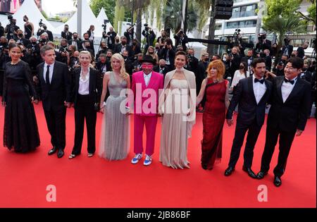 Festival de Cannes 74th - cérémonie d'ouverture - tapis rouge avec: Jury où: Cannes, France quand: 06 juillet 2021 crédit: Pat Denton/WENN Banque D'Images