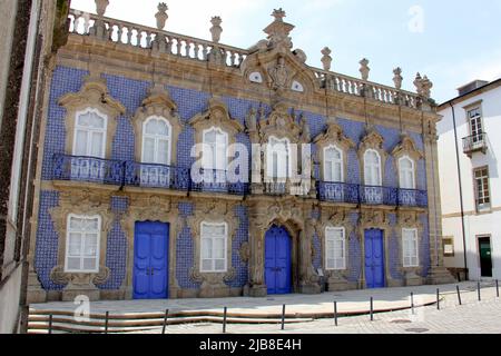 Palais Raio, résidence baroque richement décorée datant de 18th ans, Braga, Portugal Banque D'Images