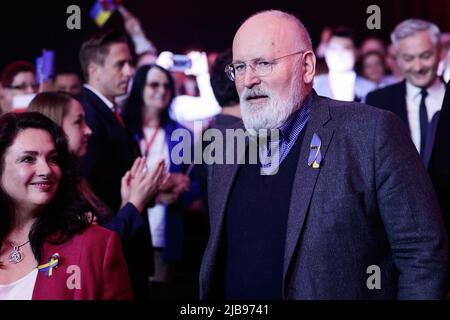 Wroclaw, Pologne. 4th juin 2022. La Convention de gauche intitulée - l'Europe de l'égalité des chances s'est tenue à Wroclaw. Frans Timmermans a été l'invité spécial à pic: Frans Timmermans (Credit image: © Krzysztof Zatycki/ZUMA Press Wire) Credit: ZUMA Press, Inc./Alay Live News Banque D'Images