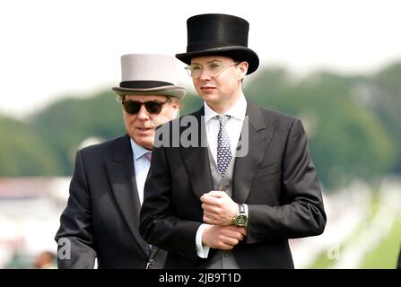 L'entraîneur Joseph O'Brien à l'occasion du Derby Day pendant le Cazoo Derby Festival 2022 à Epsom Racecourse, Surrey. Date de la photo: Samedi 4 juin 2022. Banque D'Images