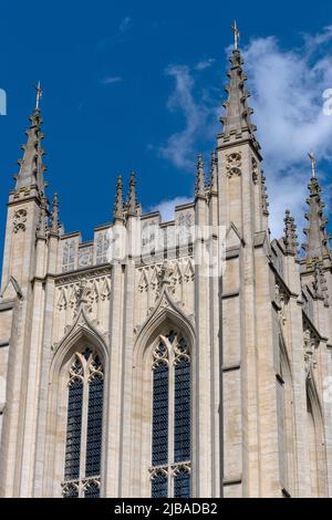 Cathédrale St Edmundsbury, Angel Hill, Bury St Edmunds, Suffolk, Angleterre, ROYAUME-UNI Banque D'Images