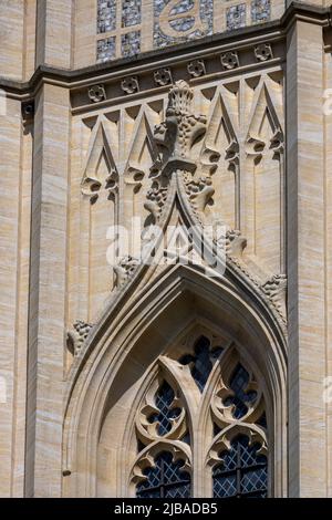 Cathédrale St Edmundsbury, Angel Hill, Bury St Edmunds, Suffolk, Angleterre, ROYAUME-UNI Banque D'Images