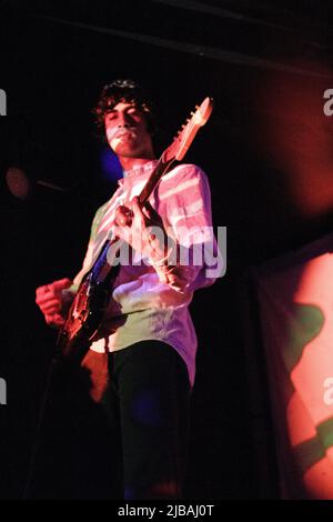 Groupe de Californie The Allah-Las se produire à Electric Circus, Édimbourg, le 30th septembre 2014 Banque D'Images