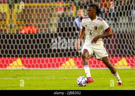 BRUXELLES, BELGIQUE - JUIN 3 : Dedryck Boyata de Belgique lors de la Ligue des Nations de l'UEFA Un match du Groupe 4 entre la Belgique et les pays-Bas au Stade du Roi Baudouin sur 3 juin 2022 à Bruxelles, Belgique (photo de Broer van den Boom/Orange Pictures) Banque D'Images