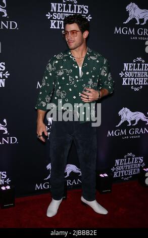 04 juin 2022 - Las Vegas, NV - Nick Jonas. Jonas Family organise la grande fête d'ouverture de Nellie's Kitchen au MGM Grand Las Vegas. Banque D'Images