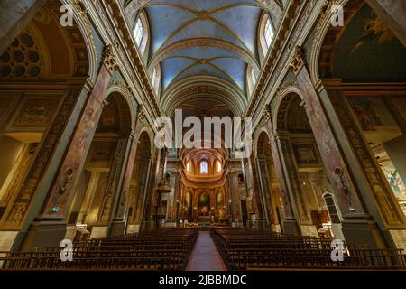 Toulouse, France. 24 mai 2022. Intérieur de la basilique notre-Dame de la Daurade Banque D'Images
