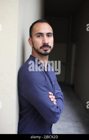 Portrait de Carlos Fonseca Suarez 21/05/2022 ©Basso Cannarsa/opale.photo Banque D'Images