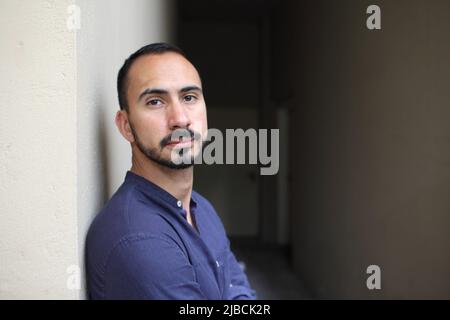 Portrait de Carlos Fonseca Suarez 21/05/2022 ©Basso Cannarsa/opale.photo Banque D'Images