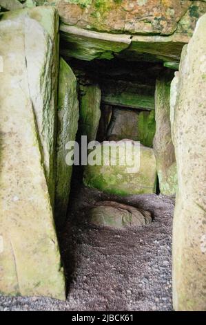 Loughcrew dans le comté de Meath, Irlande. Banque D'Images