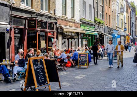 Berwick Street, Soho, centre de Londres, Royaume-Uni Banque D'Images