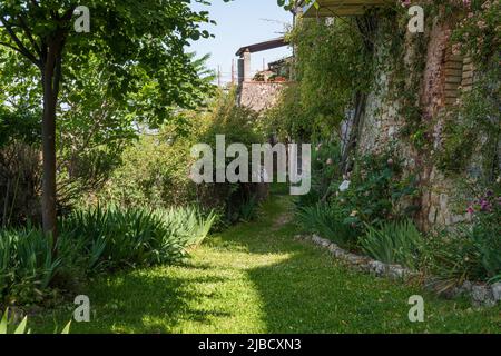 Calvi dell'Umbria, beau village de la province de Terni, Ombrie, Italie. Banque D'Images