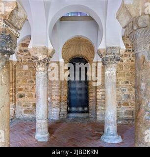 Mosquée Cristo de la Luz. Tolède, Castilla la Mancha, Espagne. Banque D'Images