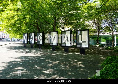 Musée d'Art contemporain du Val-de-Marne, "MAC/Val", musée d'art contemporain, place de la libération à Vitry-sur-Seine, Val-de-Marne, France. Banque D'Images