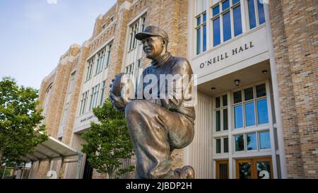 South Bend, Indiana - 25 mai 2022: Université de notre Dame Fighting Irish College campus Banque D'Images