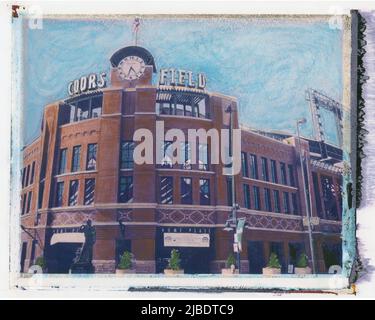 MLB Colorado Rockies Coors Field Banque D'Images