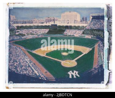 MLB NY Yankees Old Stadium Banque D'Images