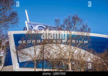 ATLANTA, GÉORGIE - 21 mars 2022 : depuis les améliorations massives apportées à l'infrastructure jusqu'aux Jeux Olympiques de 1996, Atlanta est devenu l'un des Banque D'Images
