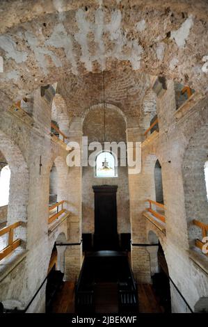 Musée juif situé dans l'ancienne synagogue Sephardi à Sarajevo, Bosnie-Herzégovine. Banque D'Images